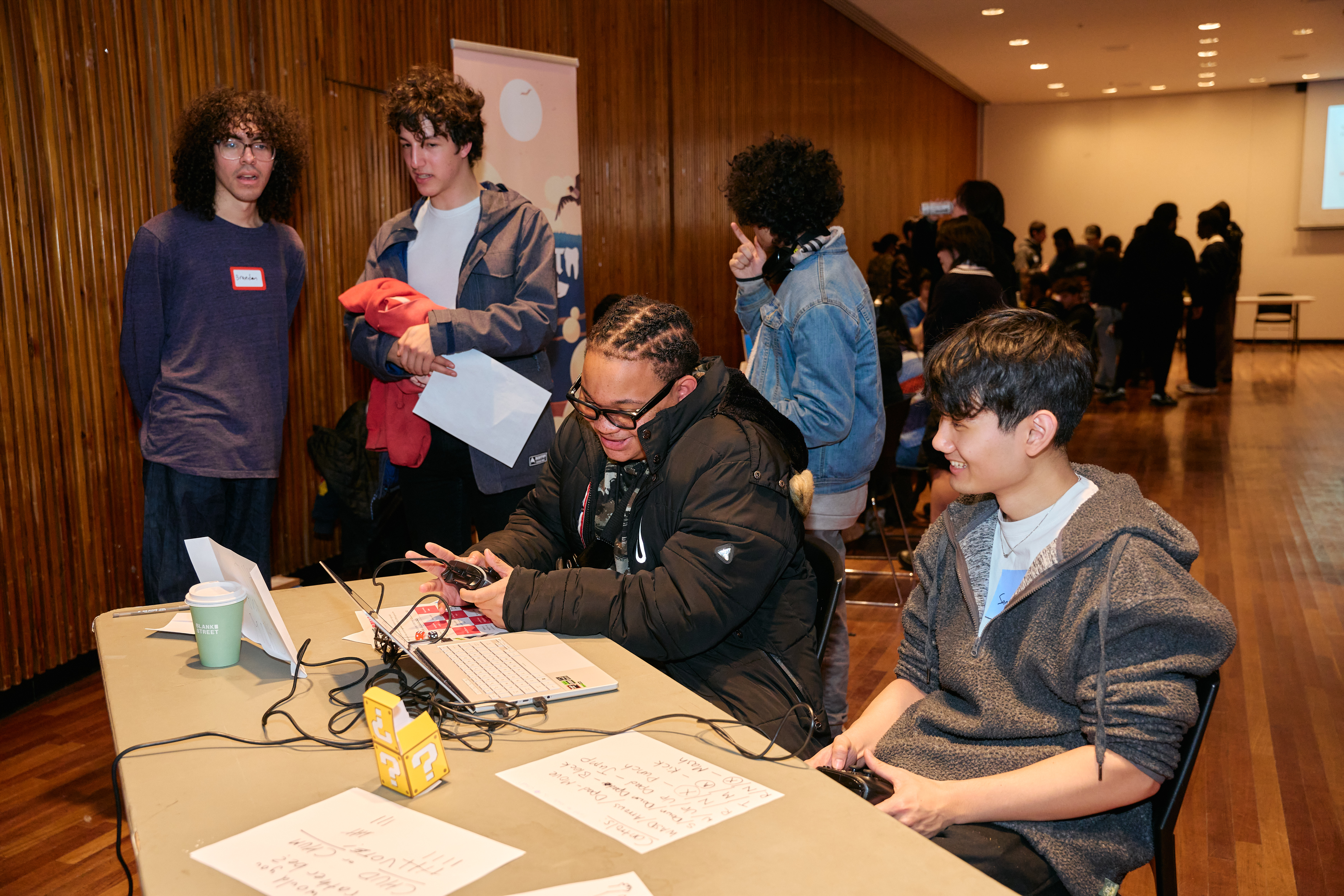 Players enjoying Chud and Chum