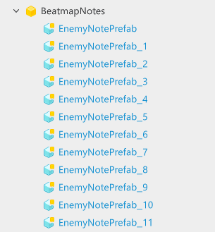 Auto-placed enemy notes